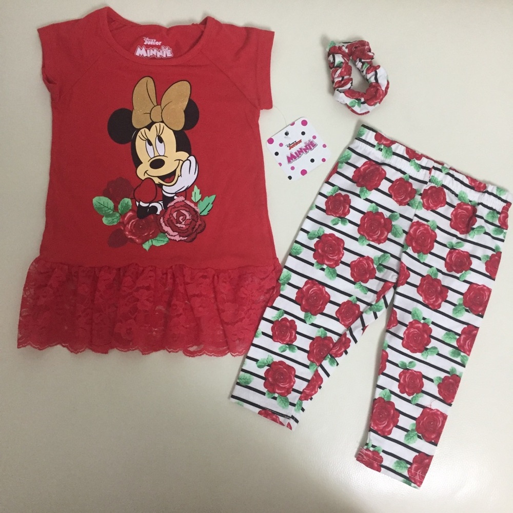 Disney Minnie Mouse rose outfit - Picture 1 of 6